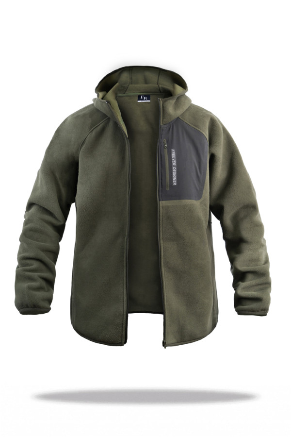 Men's fleece jacket Freever UF 8411 khaki