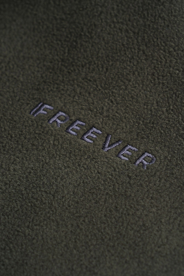 Men's fleece jacket Freever UF 8412 khaki, Фото №3- freever.ua