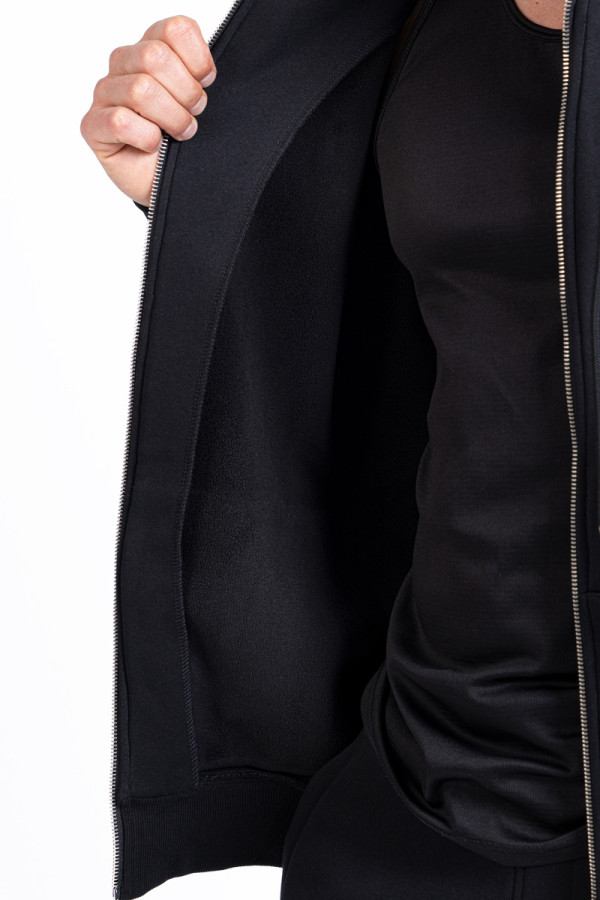 Men's Freever NF 8419-8834 black tracksuit, Фото №2- freever.ua