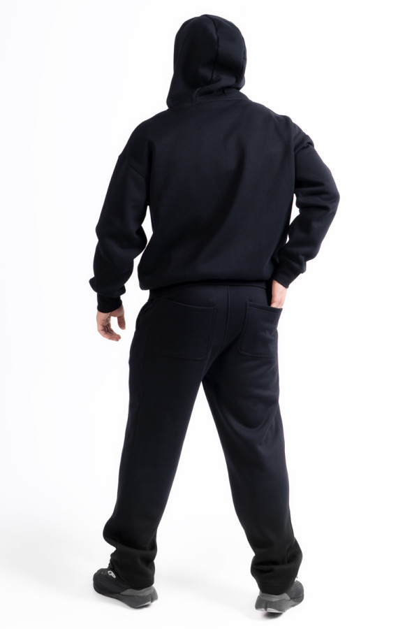 Men's Freever NF 8419-8834 black tracksuit, Фото №7- freever.ua