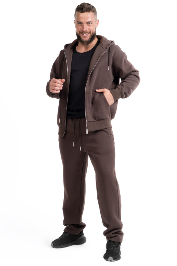 Men's Freever NF 8419-8834 brown tracksuit