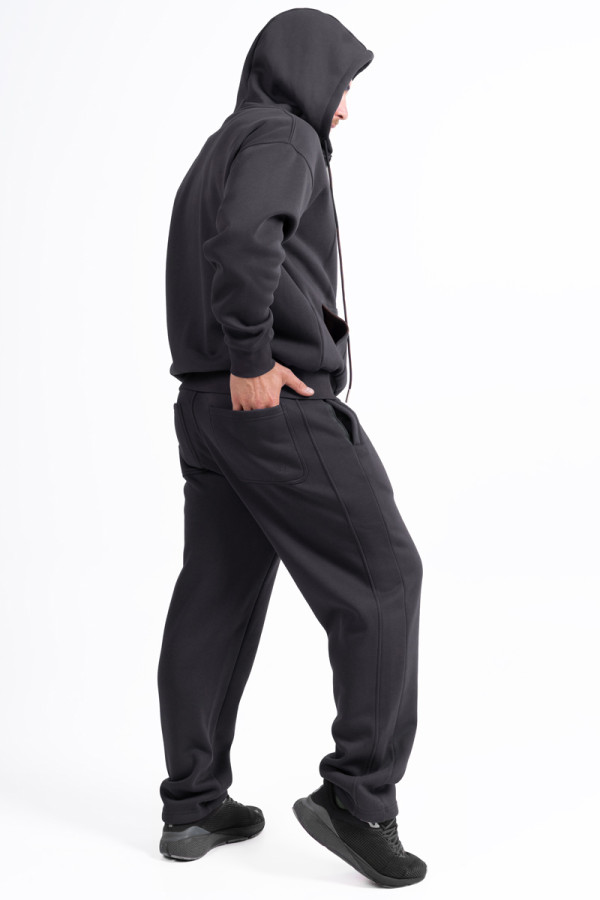 Men's Freever NF 8419-8834 gray tracksuit, Фото №3- freever.ua