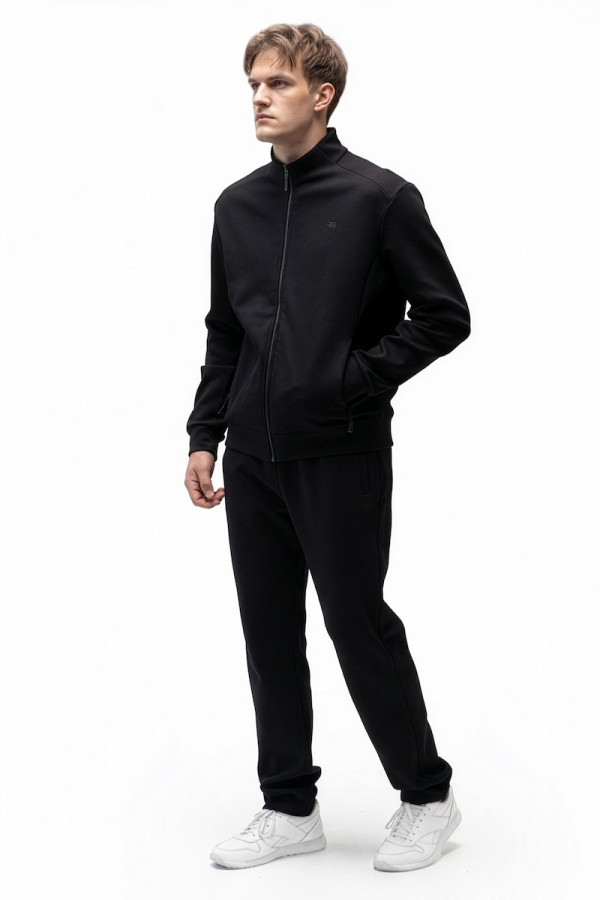 Men's sports jacket Freever JF 8421 black, Фото №4- freever.ua