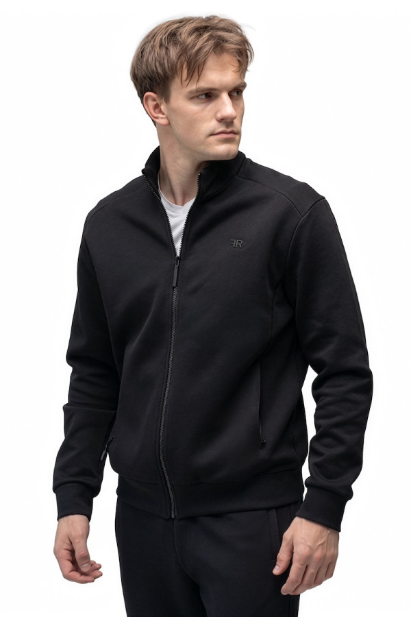 Men's sports jacket Freever JF 8421 black - freever.ua