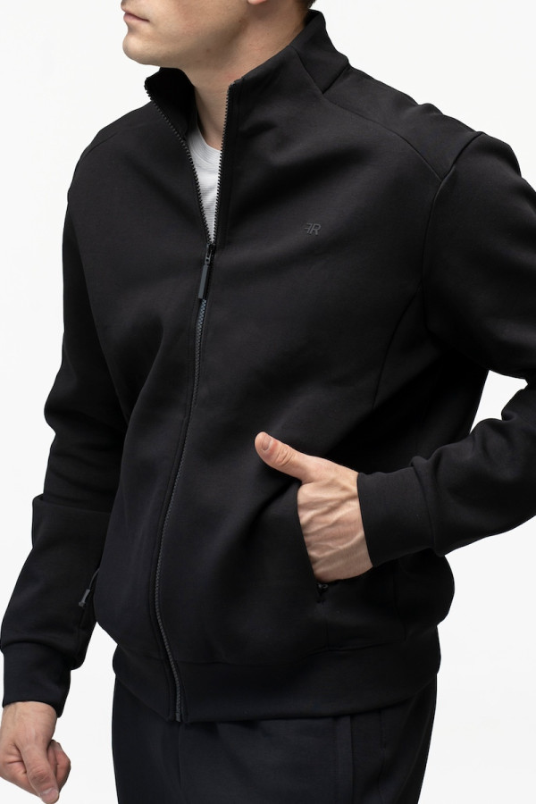 Men's sports jacket Freever JF 8421 black, Фото №3- freever.ua
