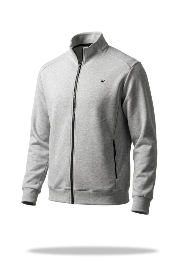Men's sports jacket Freever JF 8421 light gray, Фото №2- freever.ua