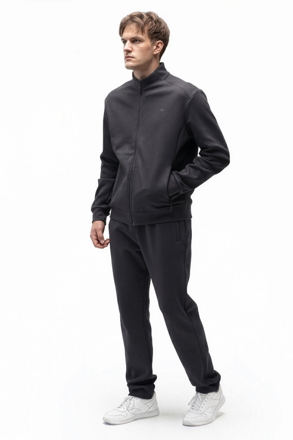 Men's tracksuit Freever 8421-8837 gray, Фото №3- freever.ua