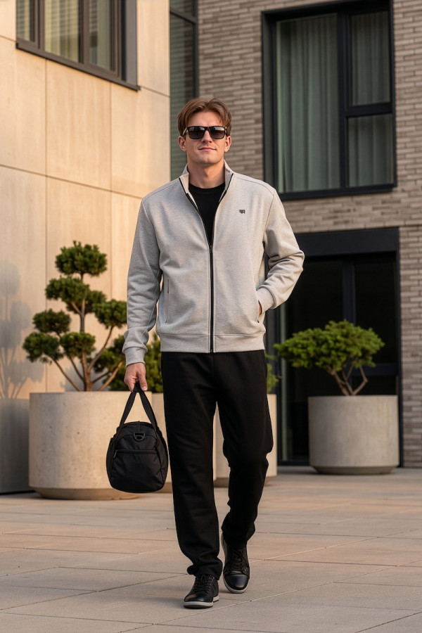 Men's tracksuit Freever 8421-8837 melange, Фото №2- freever.ua