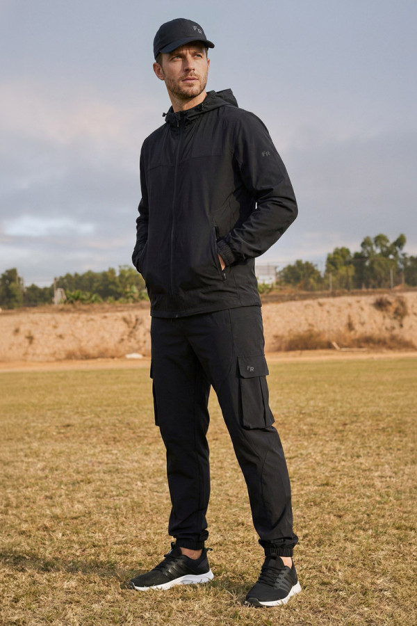 Men's tracksuit Freever NF 8423-8923 black, Фото №2- freever.ua