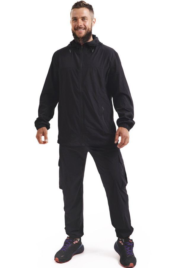 Men's tracksuit Freever NF 8423-8923 black