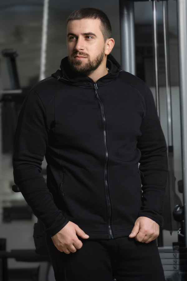 Men's tracksuit Freever UF 8703 black, Фото №7- freever.ua