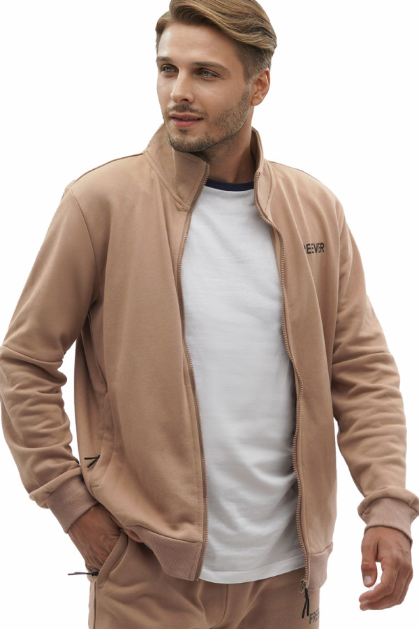 Men's tracksuit Freever UF 8710 beige, Фото №3- freever.ua