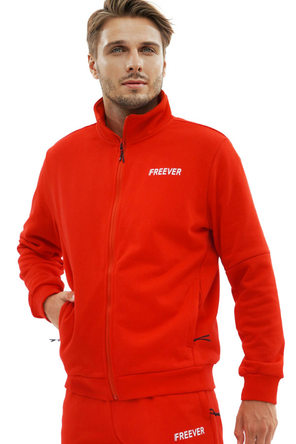 Men's tracksuit Freever UF 8710 red, Фото №4- freever.ua