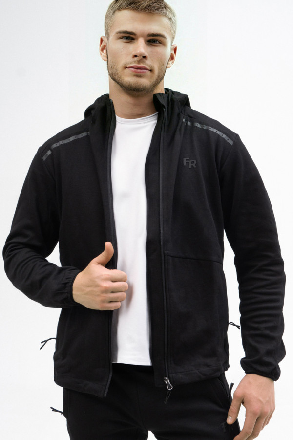 Sports jacket men's Freever AF 8713 black, Фото №2- freever.ua
