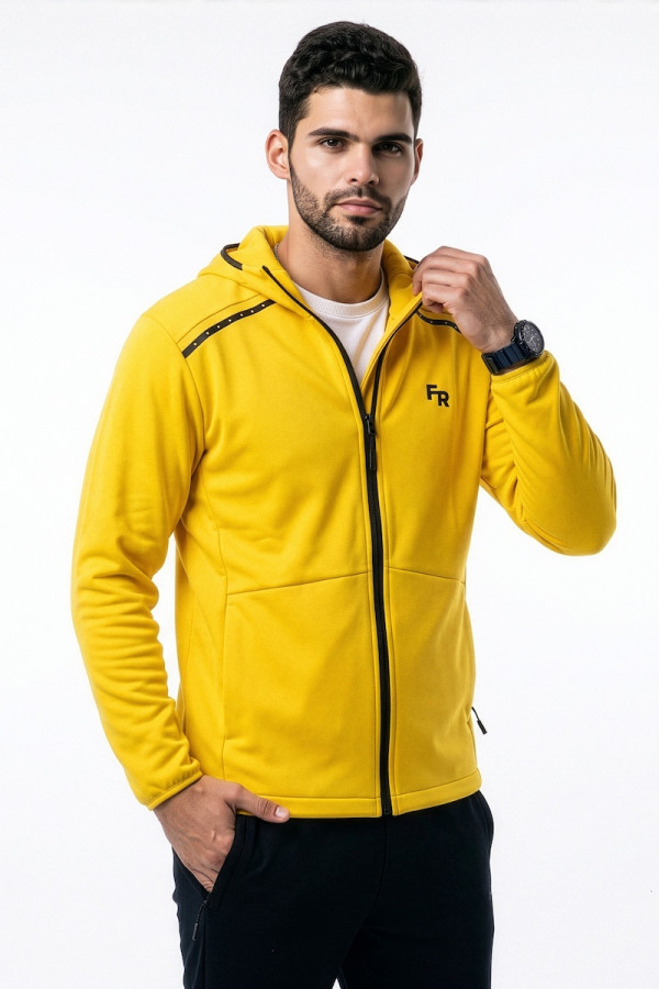 Sports jacket men's Freever AF 8713 yellow