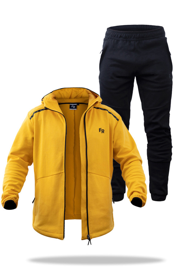 Men's tracksuit Freever AF 8910-8713 yellow