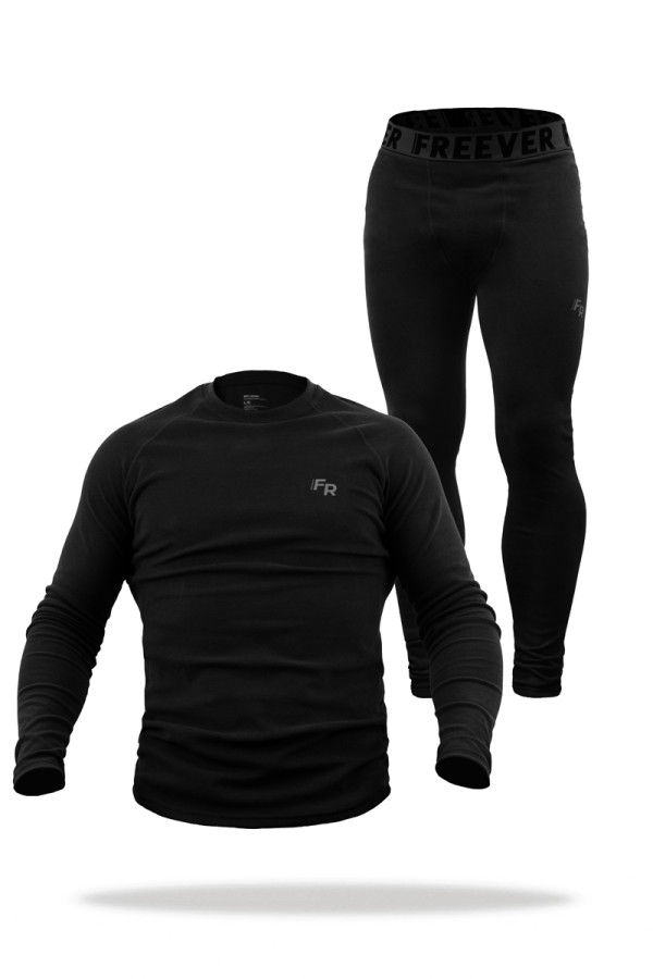 Thermal underwear for men (set) Freever UF8716 black