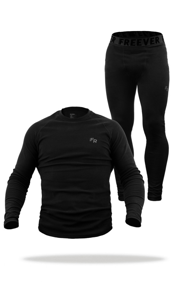 Thermal underwear for men (set) Freever UF8716 black
