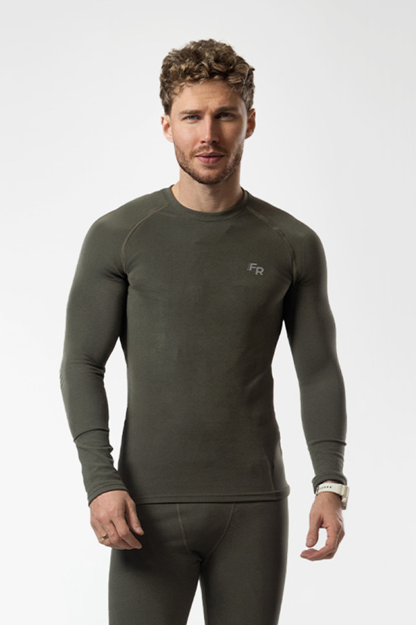 Thermal underwear for men (set) Freever UF 8716 khaki, Фото №2- freever.ua
