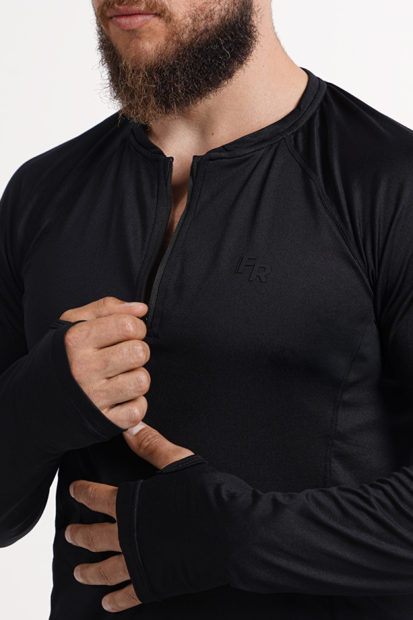 Thermal underwear for men (set) Freever NF 8718 black, Фото №3- freever.ua