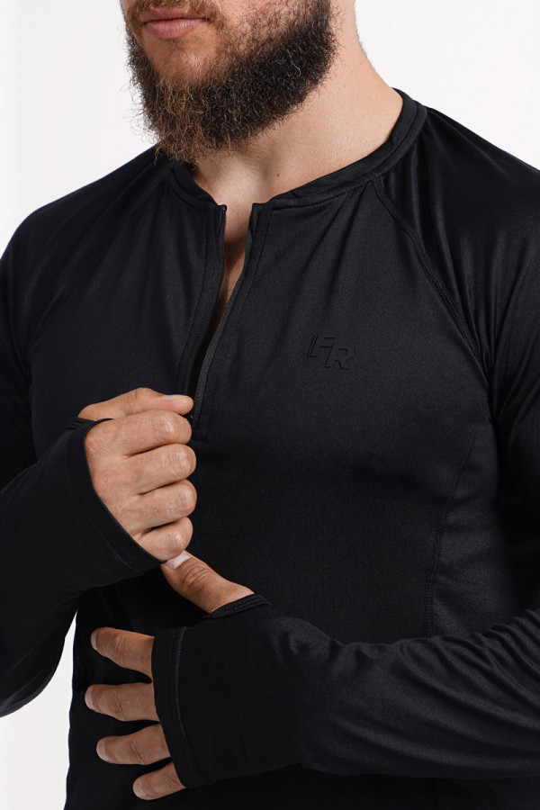Thermal underwear for men (set) Freever NF 8718 black, Фото №3- freever.ua
