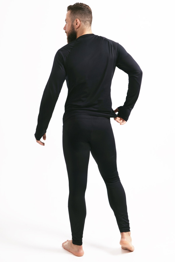 Thermal underwear for men (set) Freever NF 8718 black, Фото №2- freever.ua