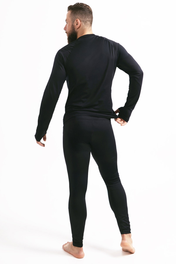 Thermal underwear for men (set) Freever NF 8718 black, Фото №5- freever.ua