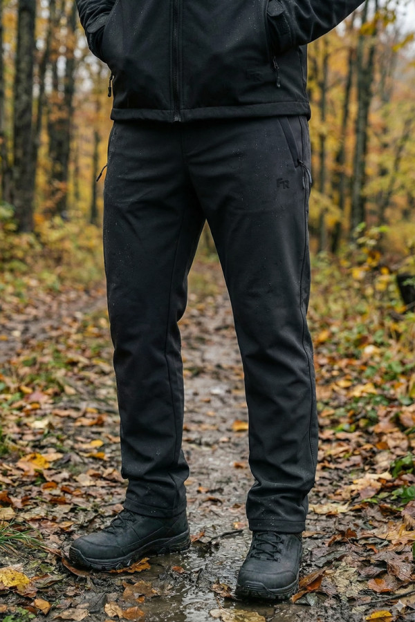 Men's trousers windstopper Freever UF 8820 black