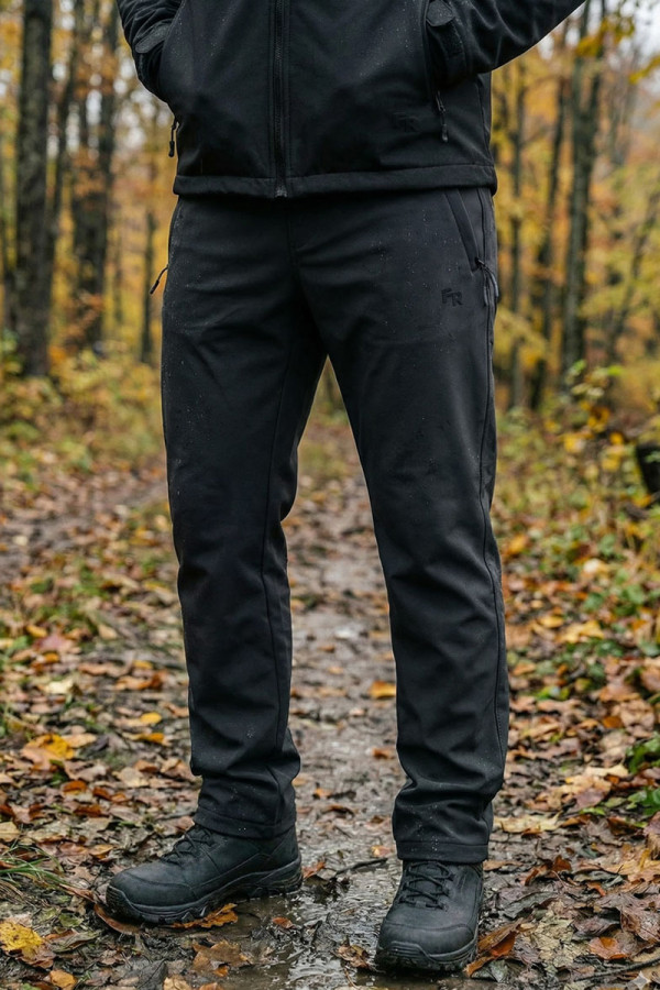 Men's trousers windstopper Freever UF 8820 black