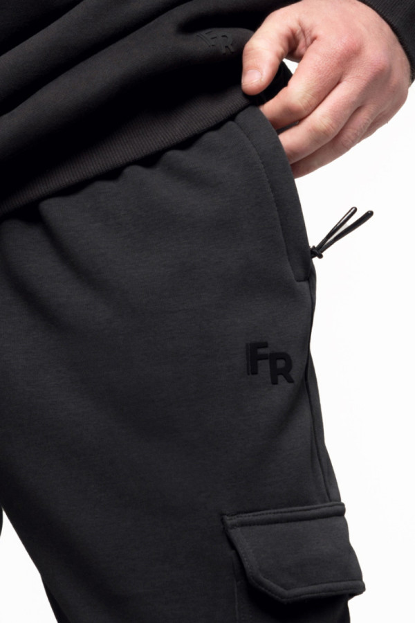 Men's sports trousers Freever UF 8828 black, Фото №2- freever.ua