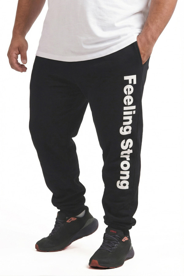 Tracksuit pants men's Freever NF 8829 black