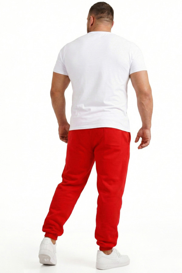 Tracksuit pants men's Freever NF 8829 red, Фото №5- freever.ua