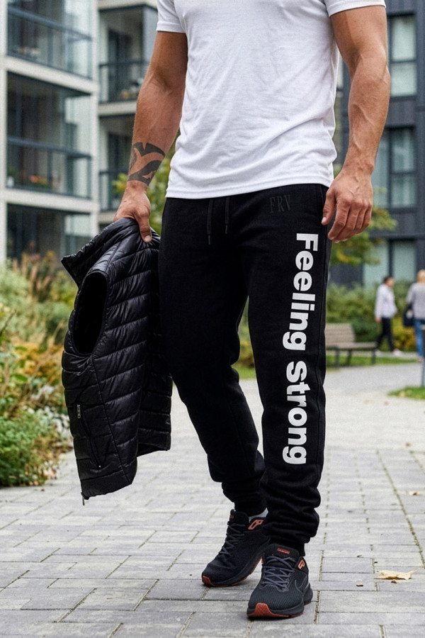 Men's sports pants Freever NF 8830 black, Фото №2- freever.ua