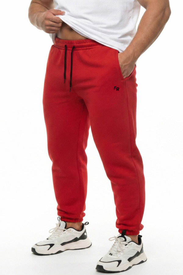 Mens sports pants Freever NF 8832 red