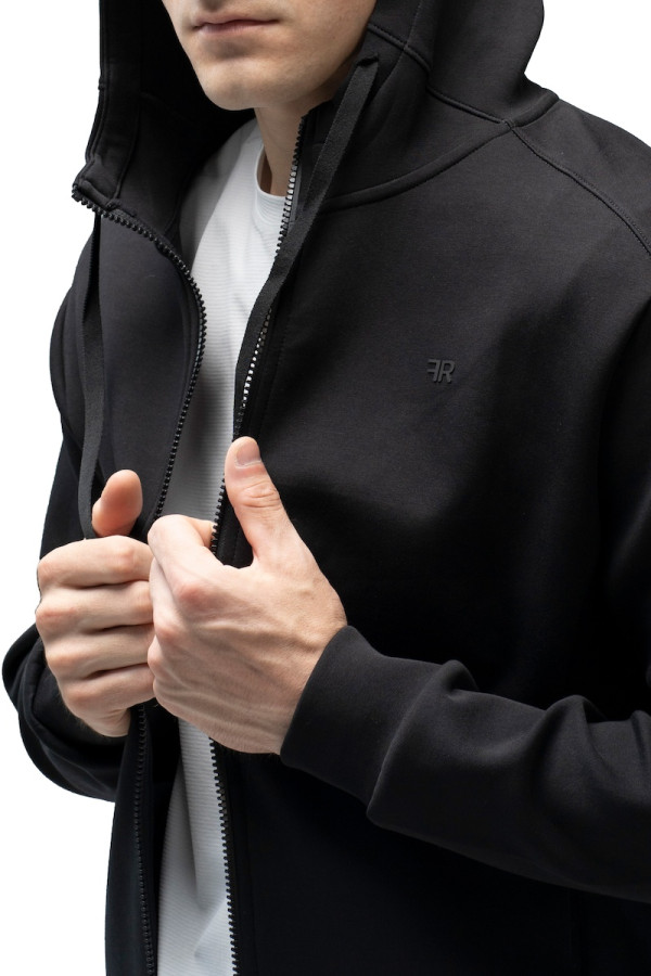 Men's sports jacket Freever JF 8420 black, Фото №2- freever.ua