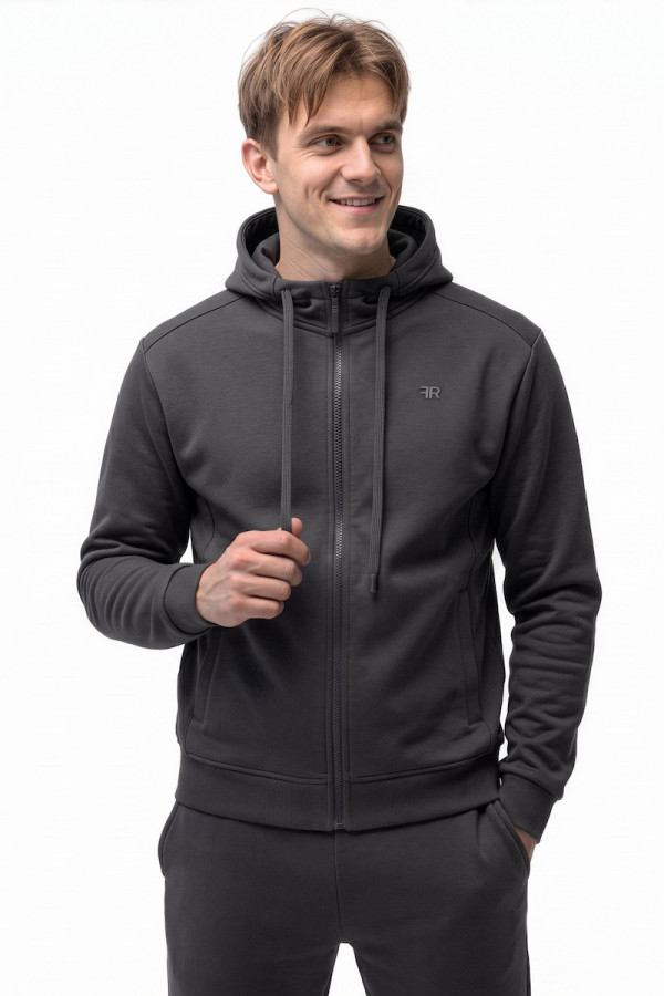 Men's sports jacket Freever JF 8420 gray - freever.ua