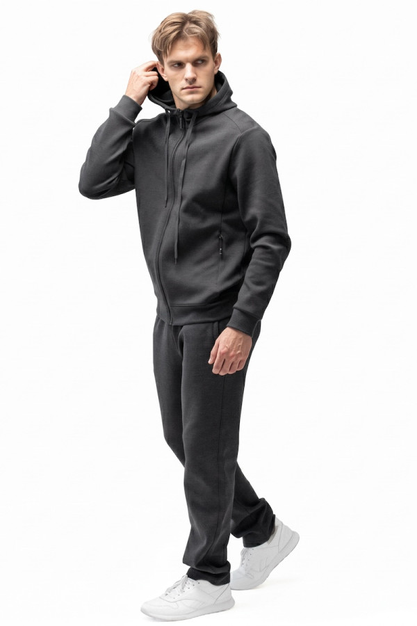 Men's sports jacket Freever JF 8420 gray, Фото №3- freever.ua