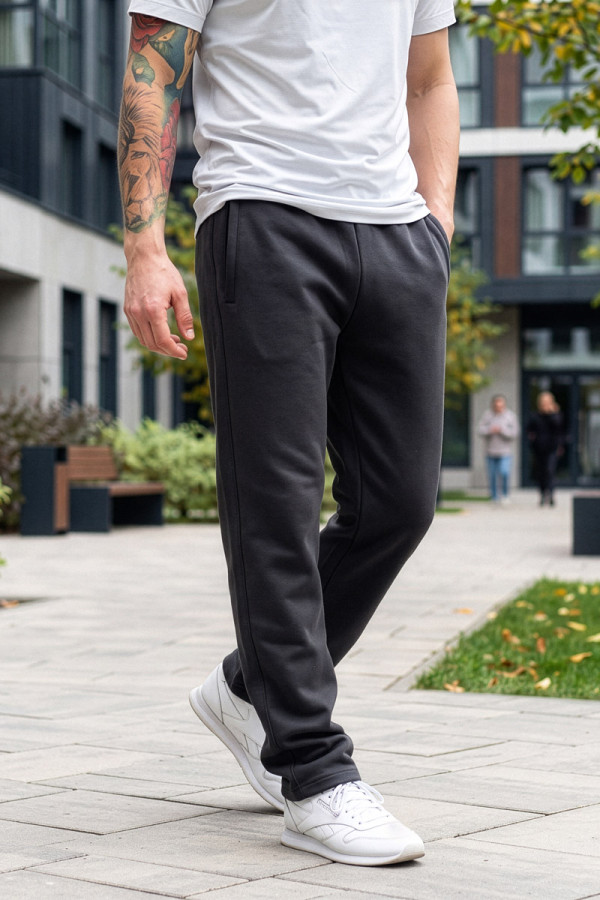 Men's sports pants Freever JF 8837 gray, Фото №2- freever.ua