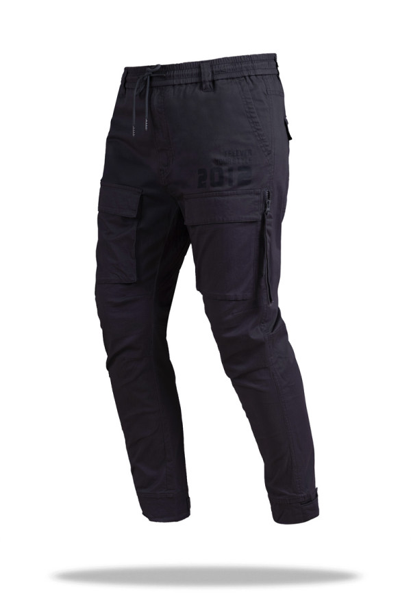 Freever NF 8906 black kargo pants, Фото №2- freever.ua