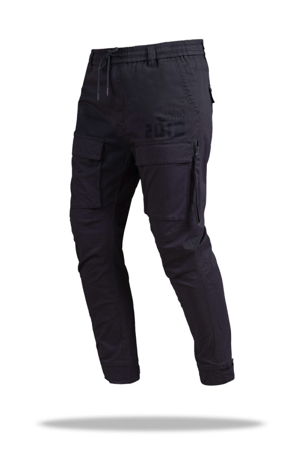 Freever NF 8906 black kargo pants, Фото №2- freever.ua