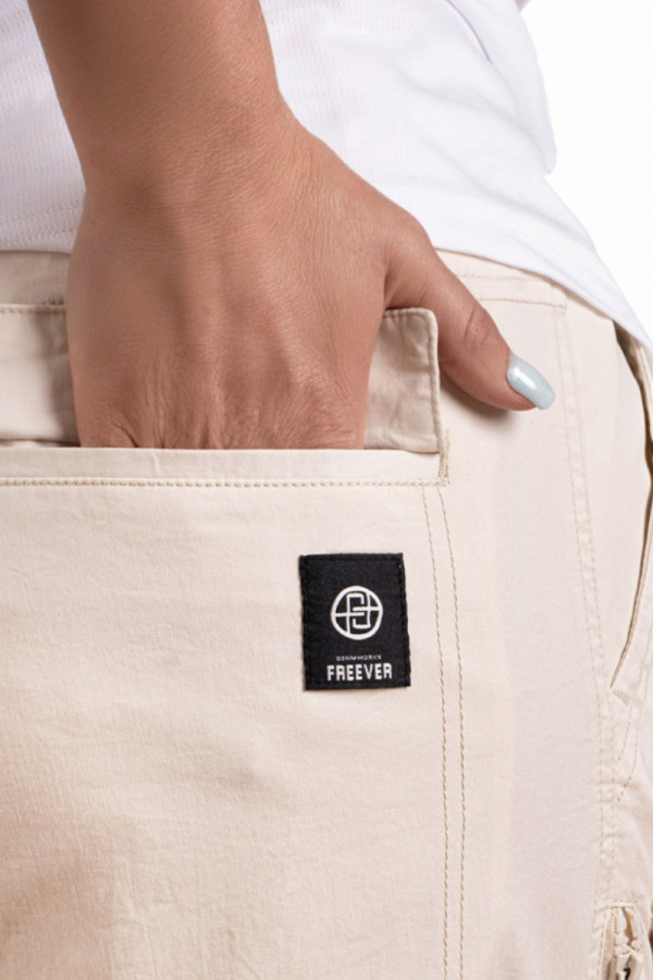Cargo pants Freever NF 8906 Milk, Фото №6- freever.ua