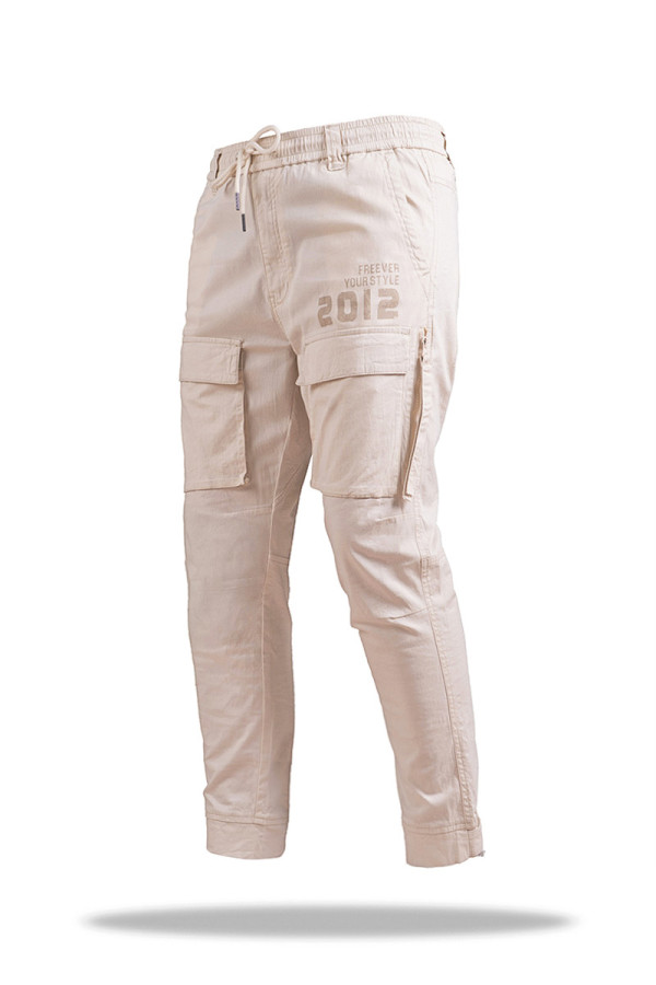 Cargo pants Freever NF 8906 Milk, Фото №2- freever.ua