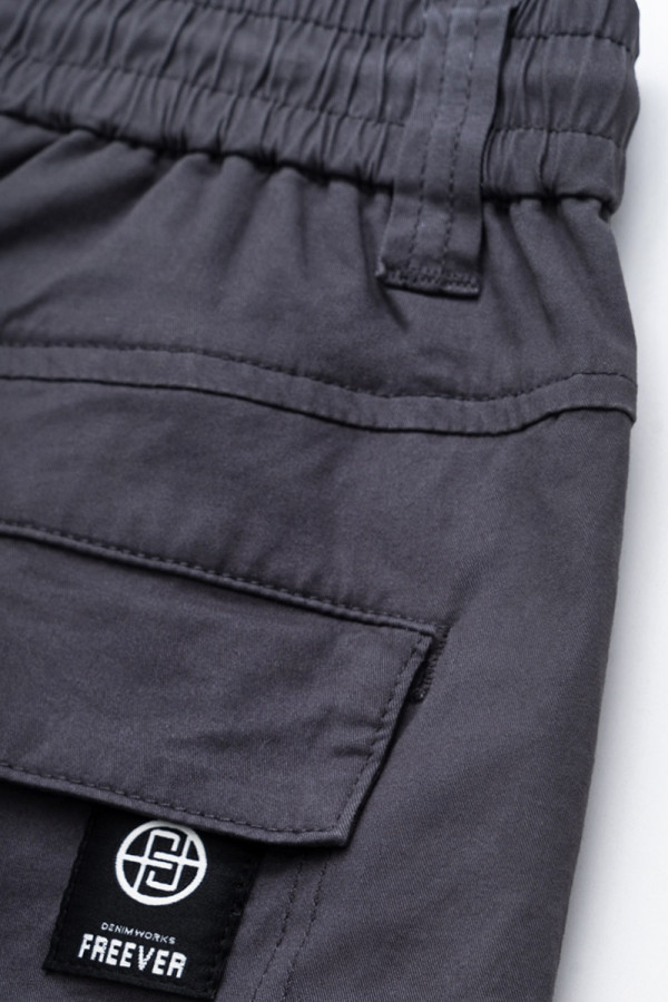 Freever NF 8906 gray kargo pants, Фото №7- freever.ua