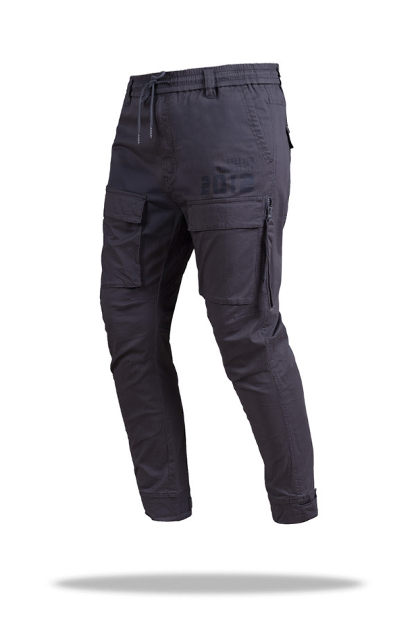 Freever NF 8906 gray kargo pants, Фото №3- freever.ua