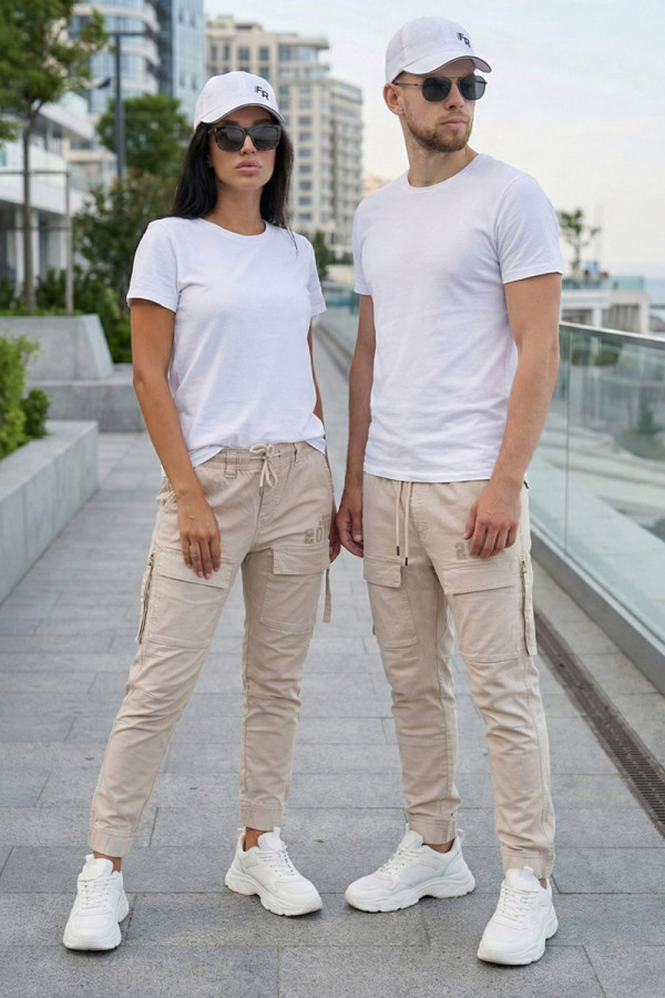 Cargo pants Freever NF 8906 Milk