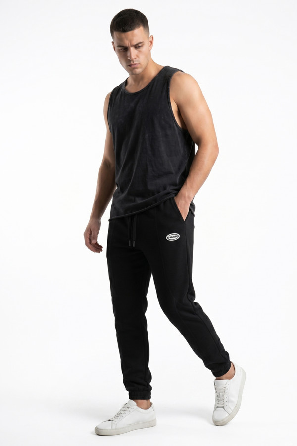 Men's sports pants Freever WF 8909 black, Фото №2- freever.ua
