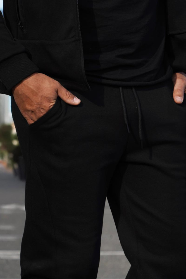 Men's sports pants Freever UF 8922 black, Фото №6- freever.ua