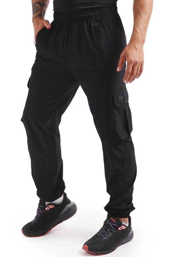 Men's sports pants Freever NF 8923 black
