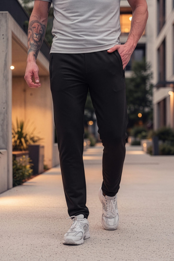 Men's Sports Pants Freever JF 8925 Black, Фото №2- freever.ua
