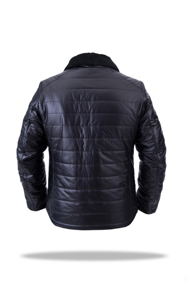 Camel wool jacket for men Freever UF 9014 black, Фото №4- freever.ua